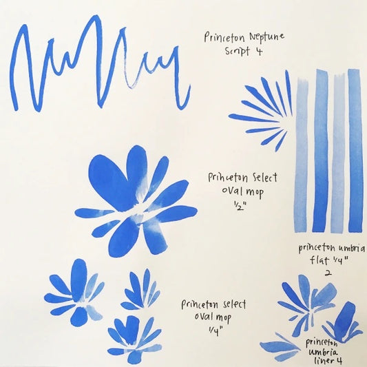 Cataloging my brush strokes