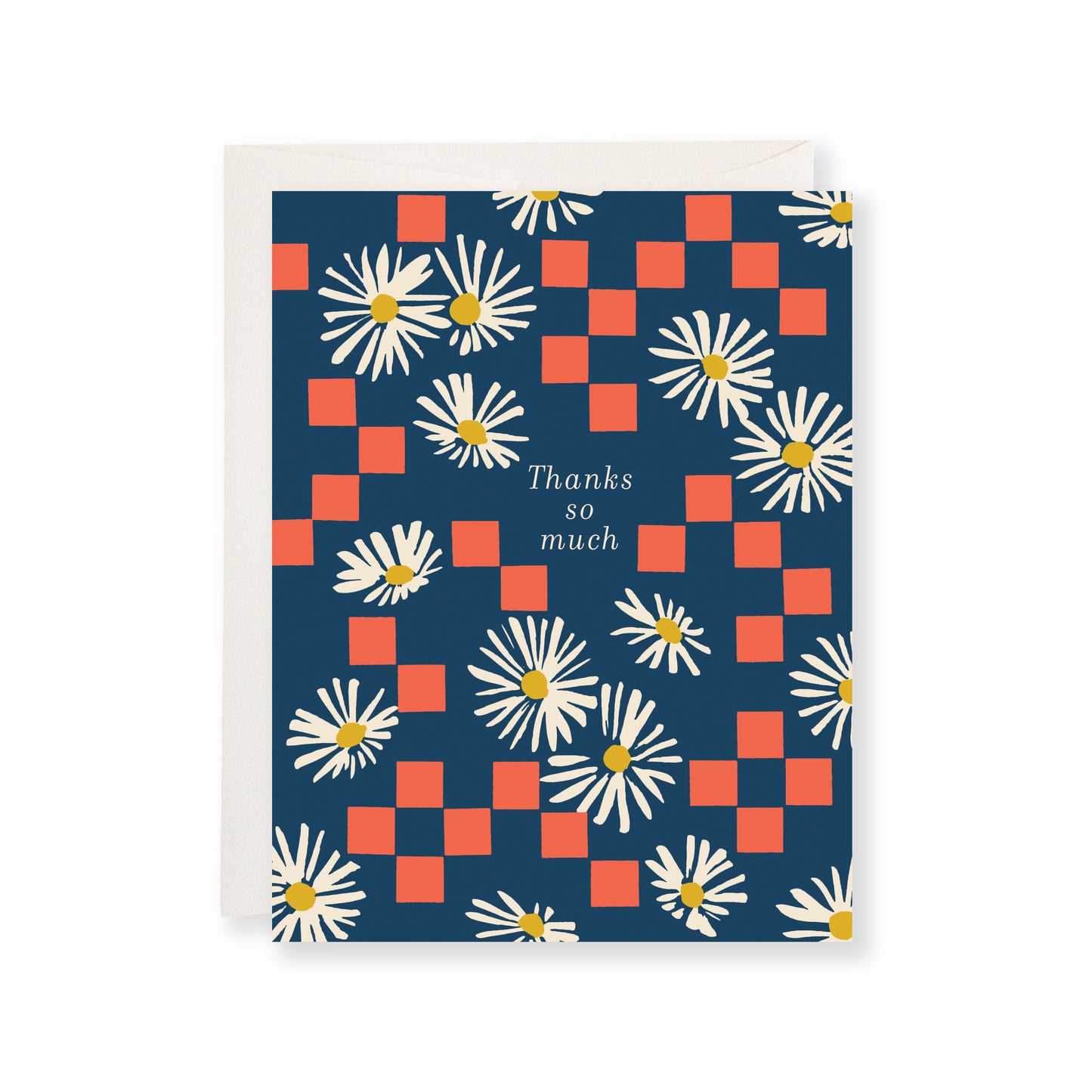 Aster Thank You Greeting Card
