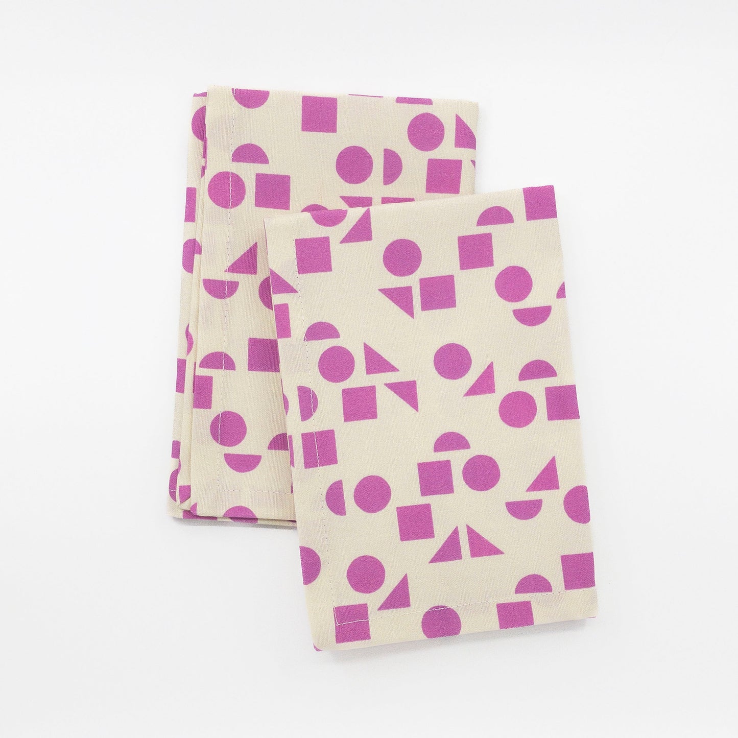 Everyday Napkin - Magenta Geo (Set of 2)