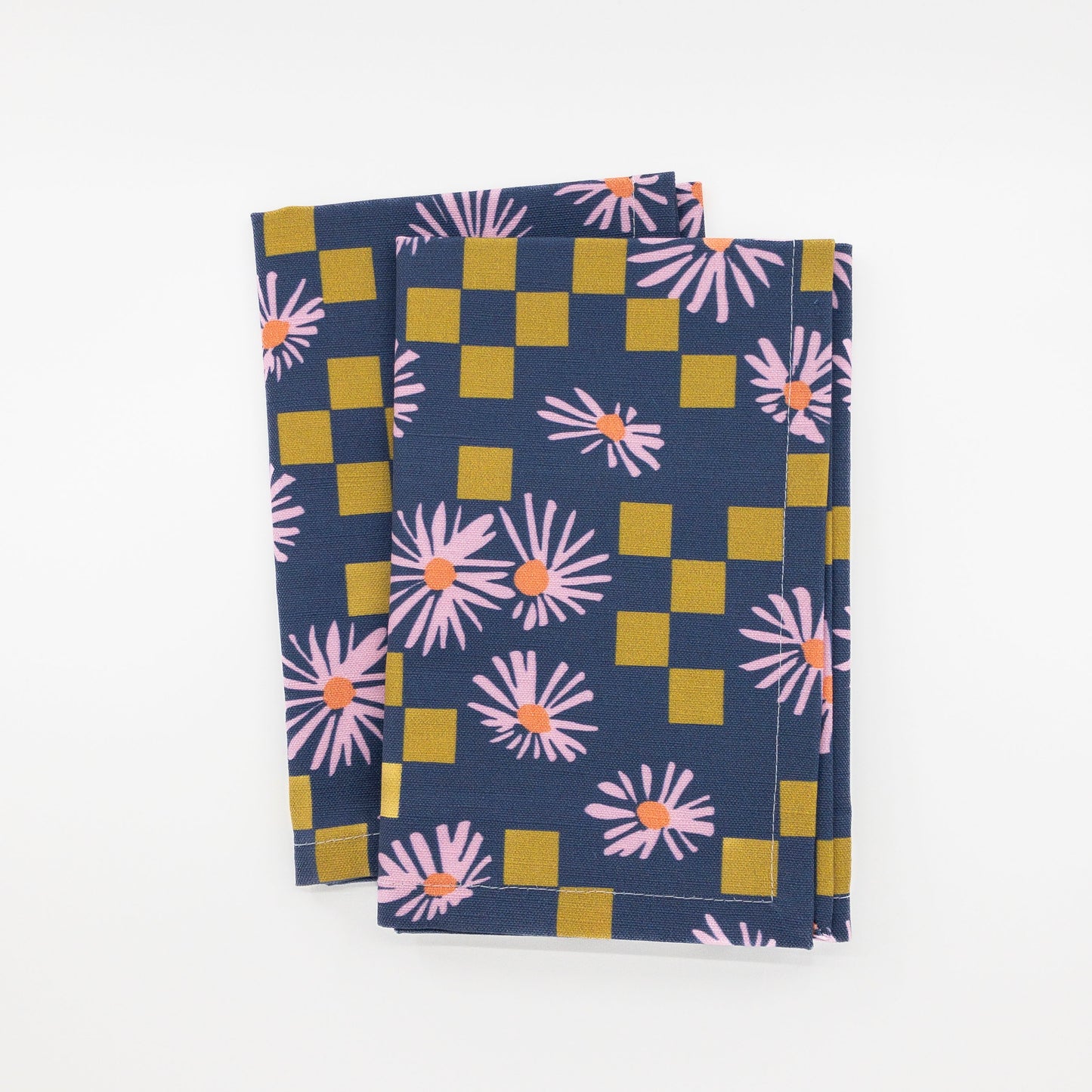Everyday Napkin - Navy Asters (Set of 2)