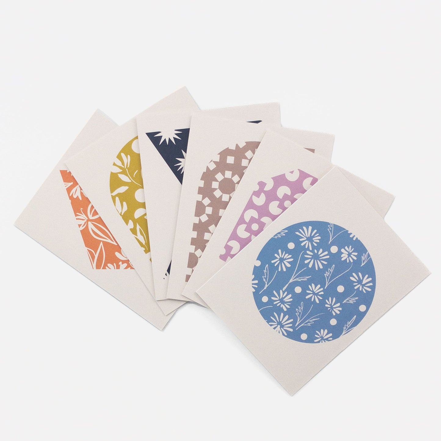 Shapes notecard set