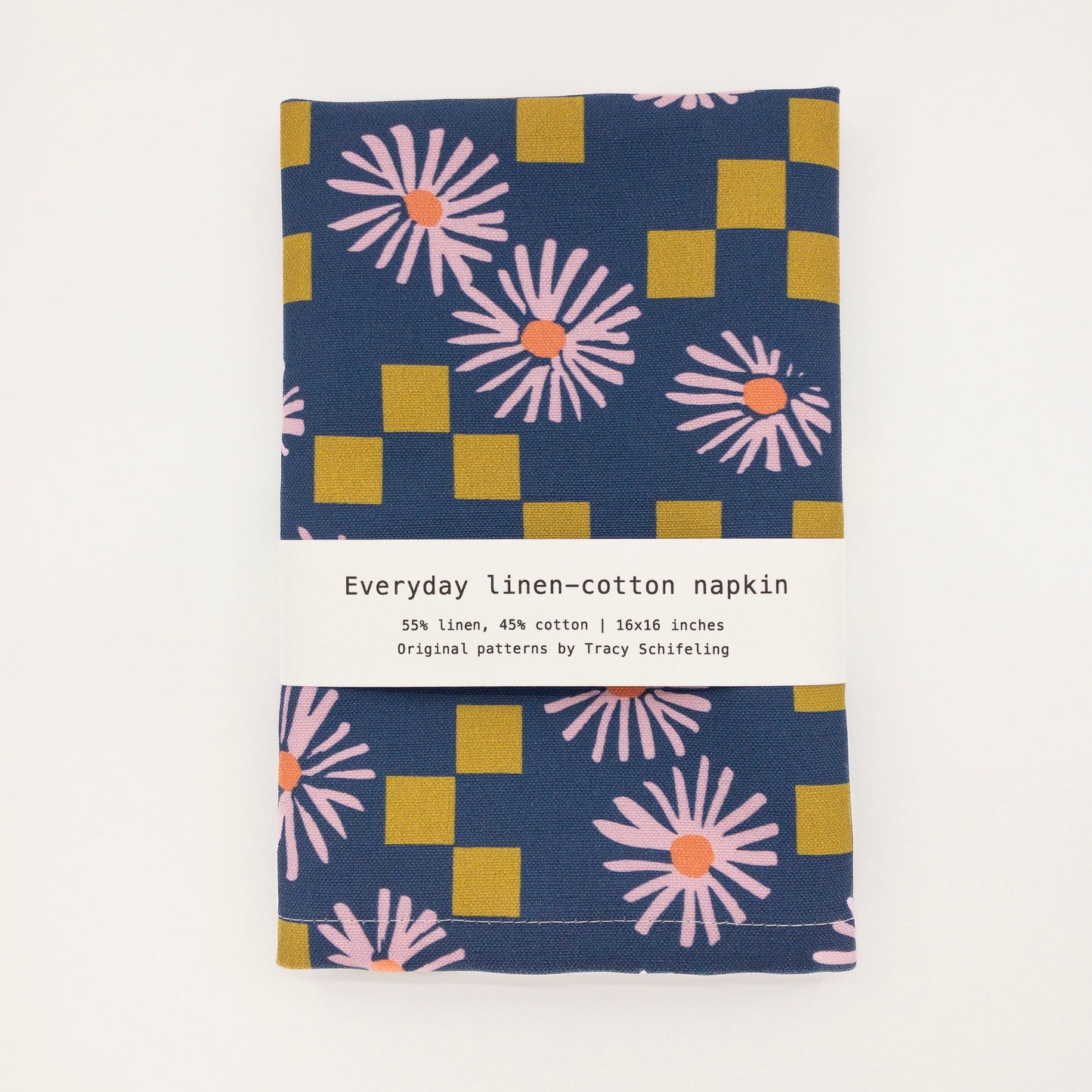Everyday Napkin - Navy Asters (Set of 2)
