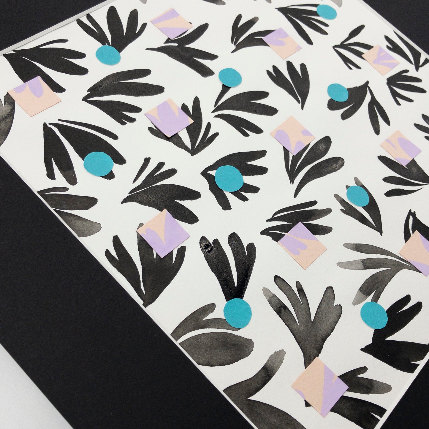 Sumi Ink Floral