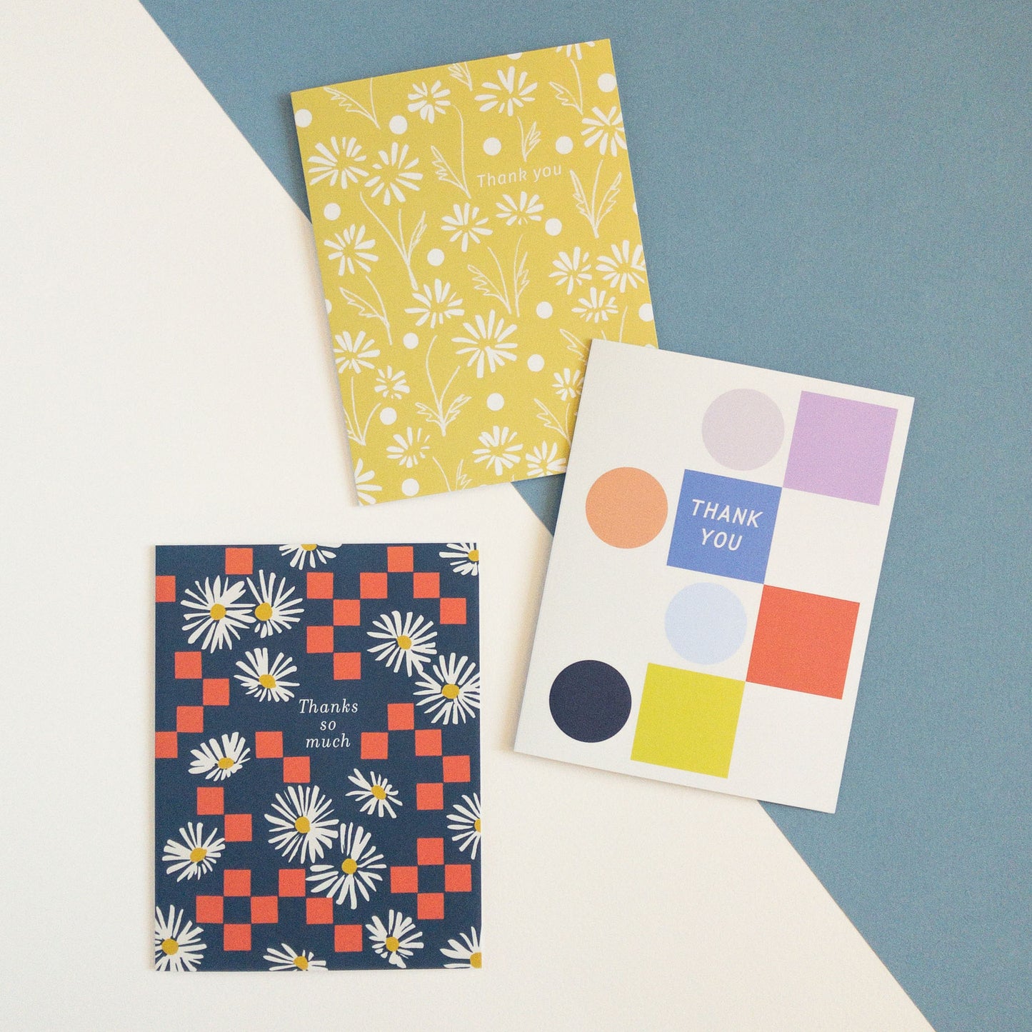 Aster Thank You Greeting Card