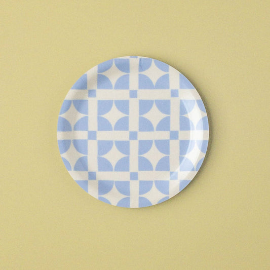 Patterned Coaster - Blue Tiles