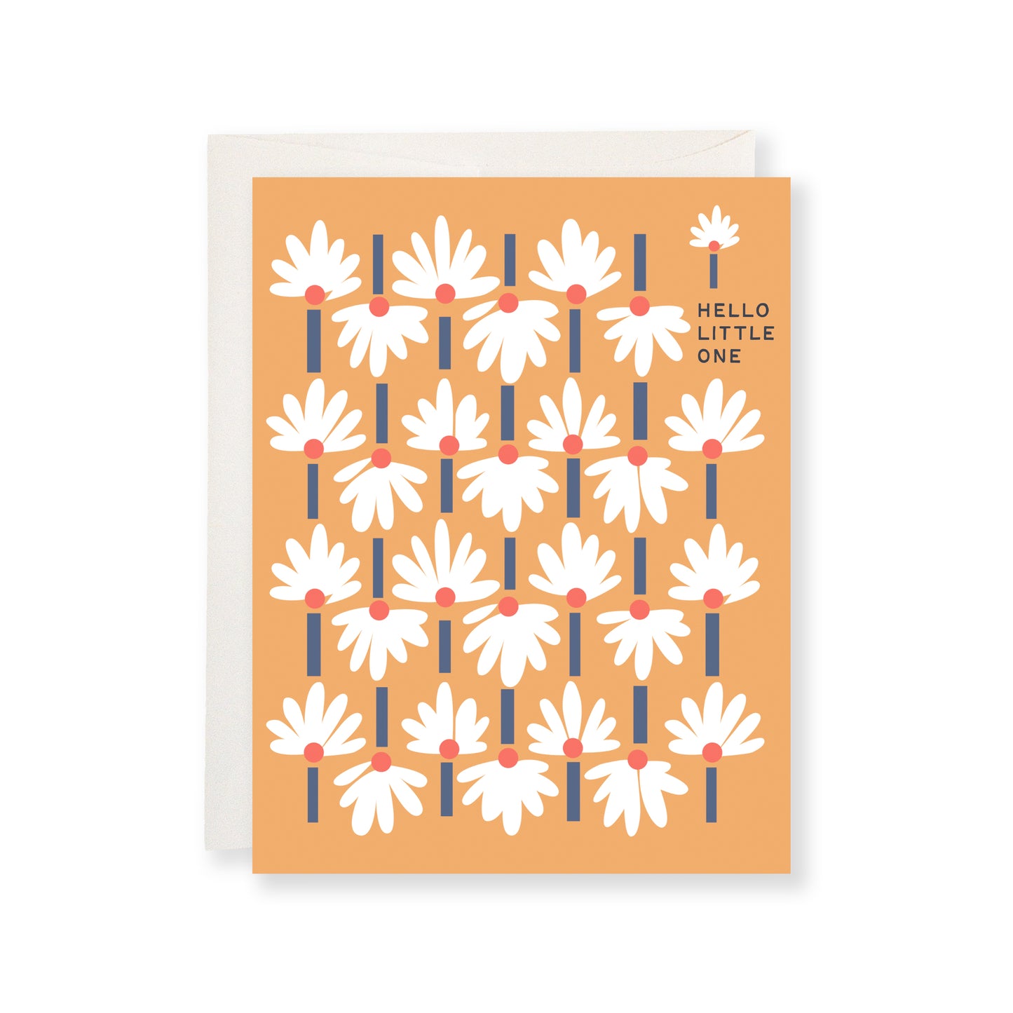Floral New Baby Card