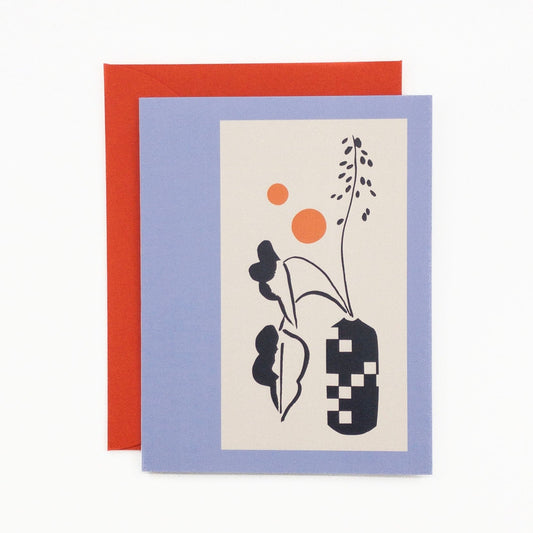 Ikebana Greeting Card
