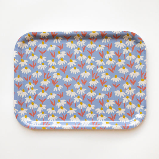 Coneflower serving tray (small)